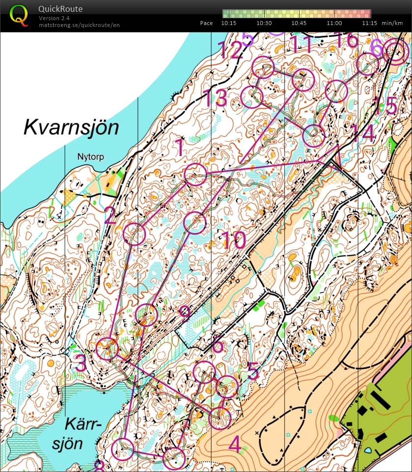 Träning, kvarnsjön  (15/02/2021)