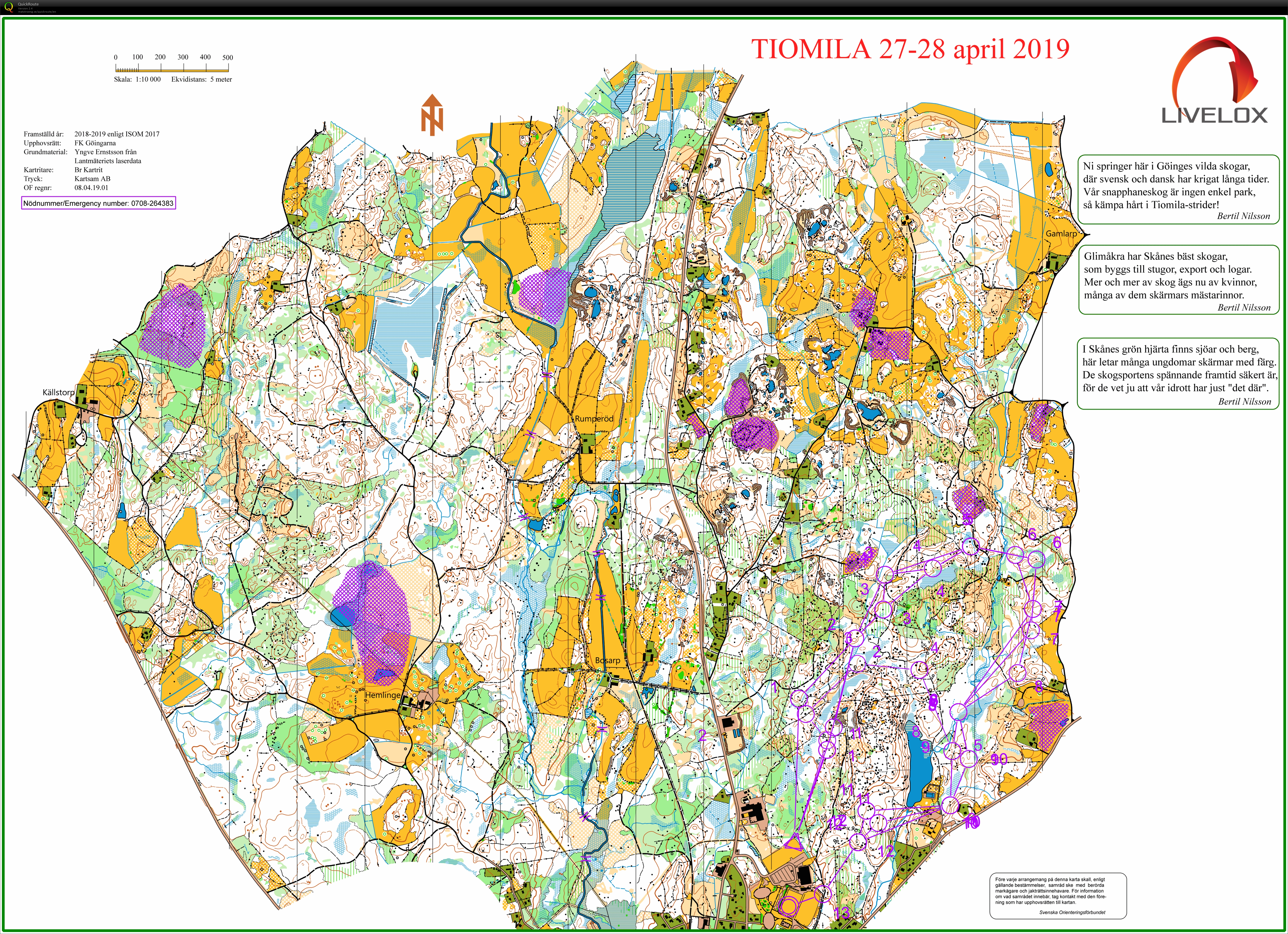 Tiomila, Ungdomskaveln (27/04/2019)