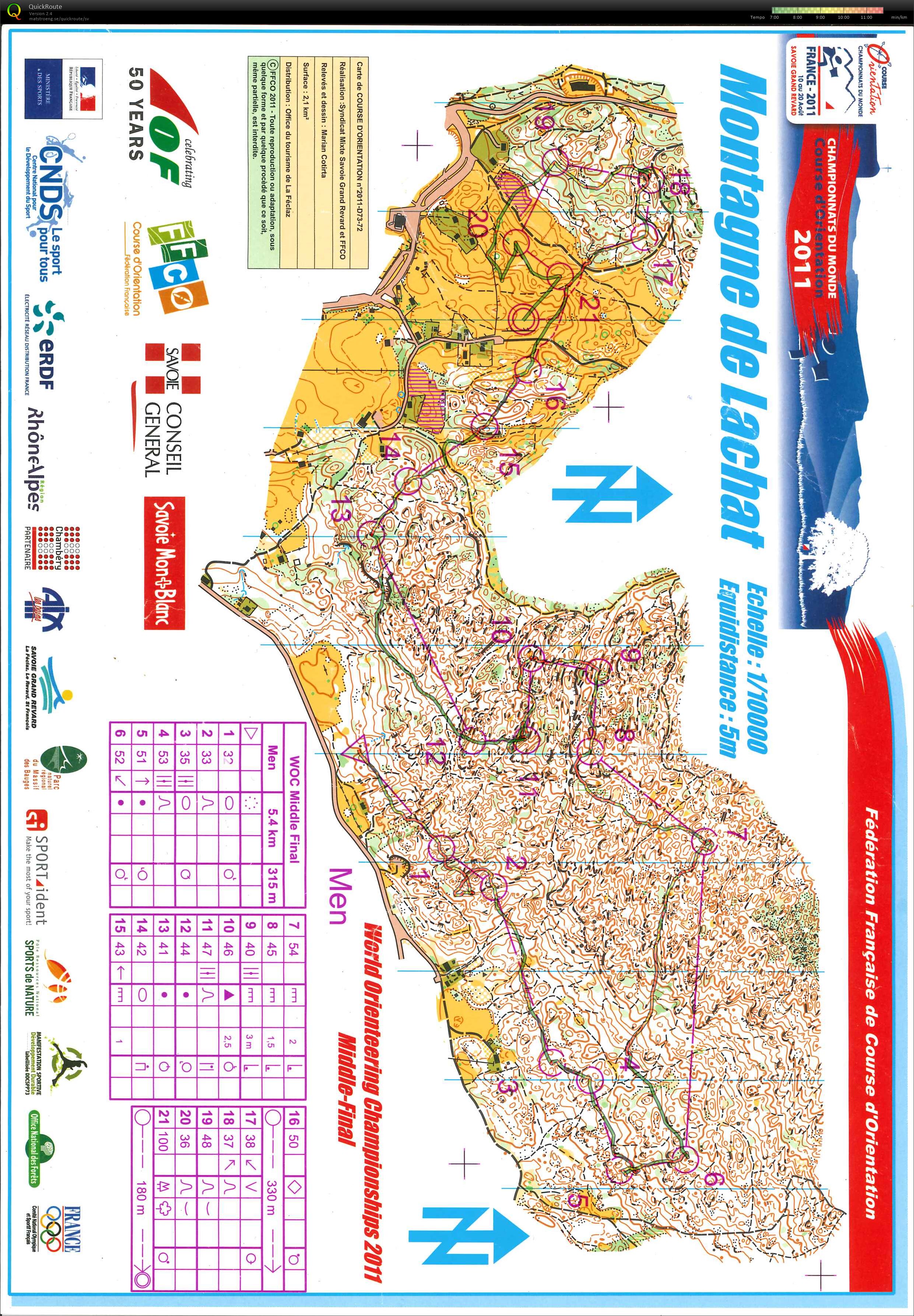 WOC Middle Distance 2011 (2019-06-01)