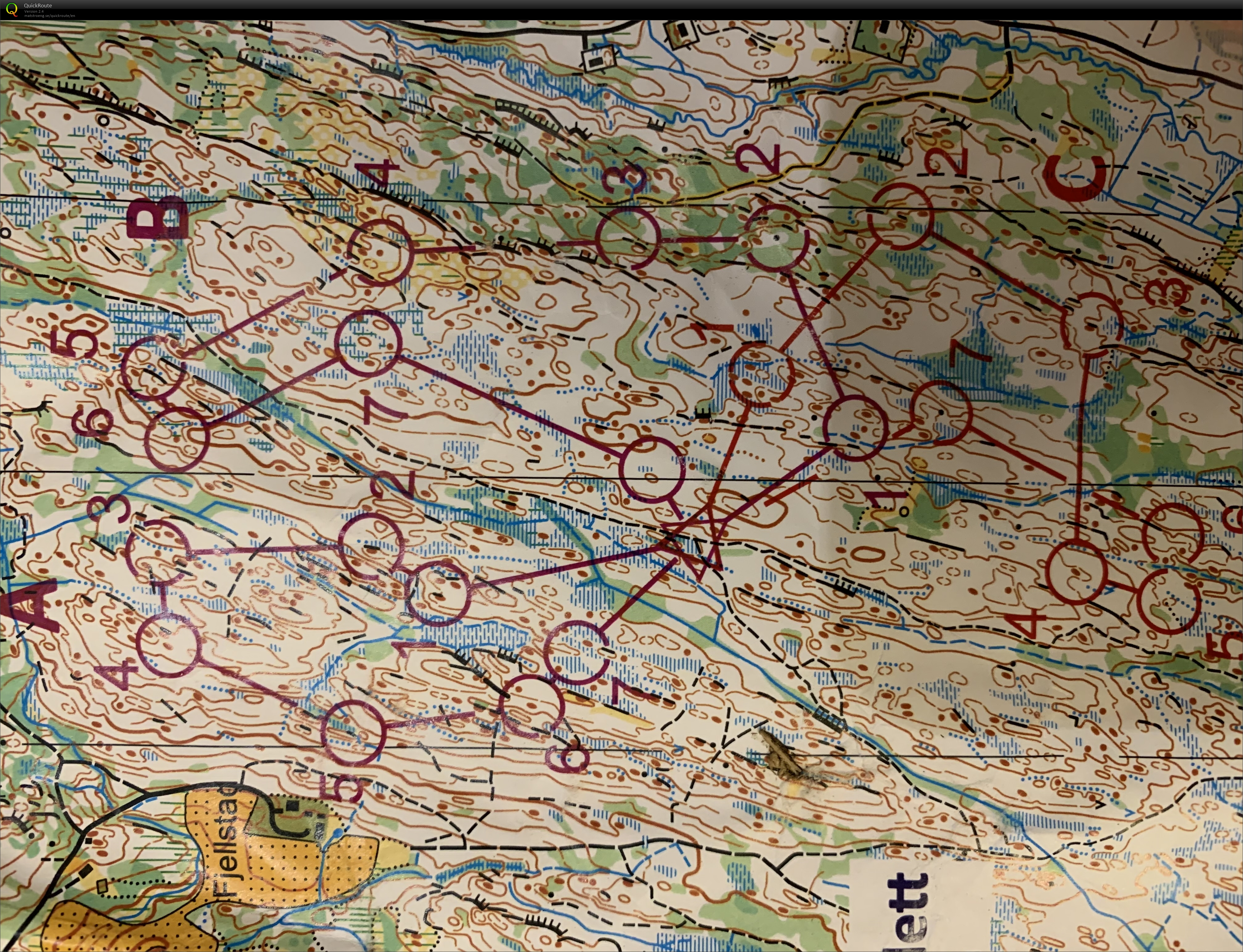 WOC läger träning (14.08.2019)