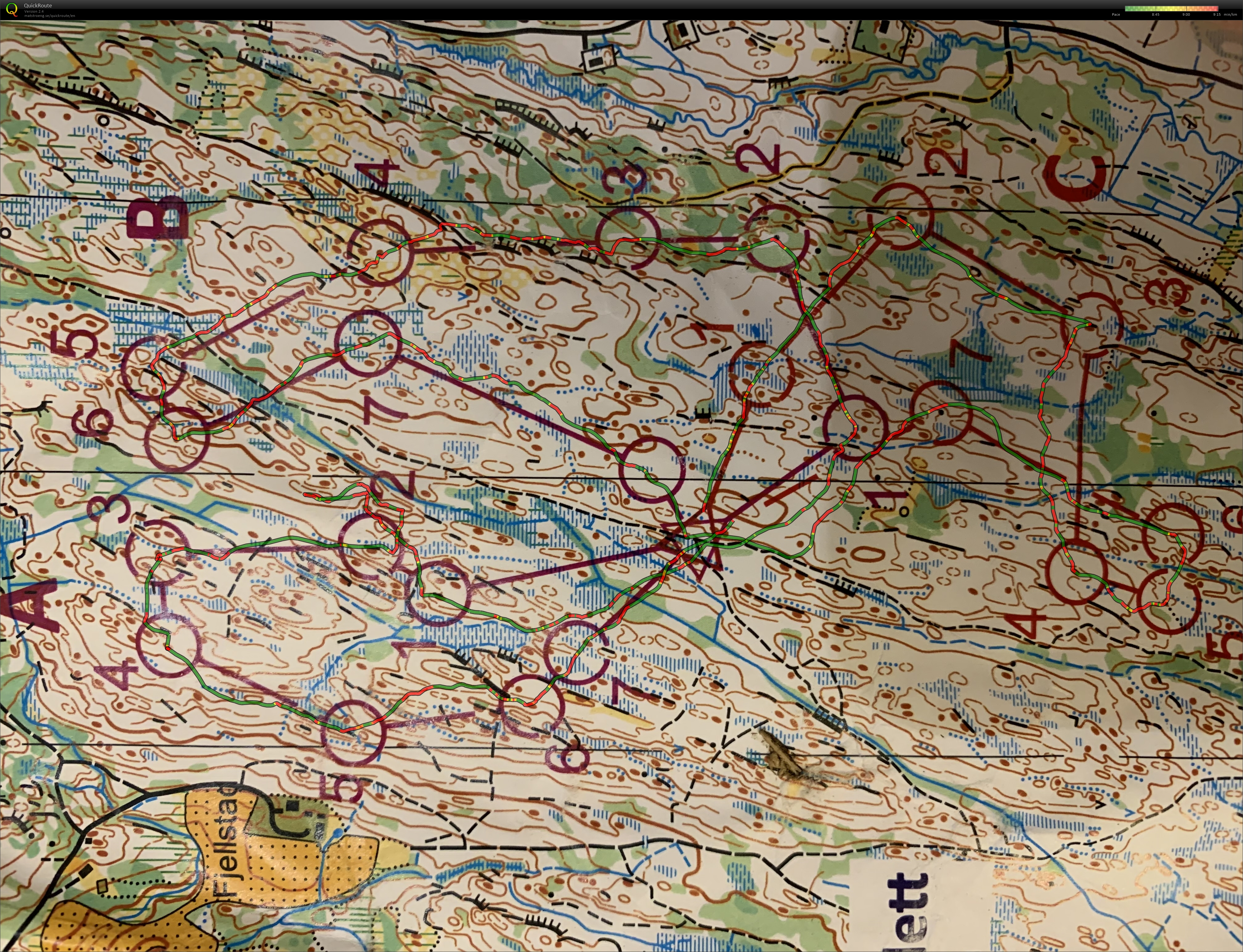 WOC läger träning (14/08/2019)