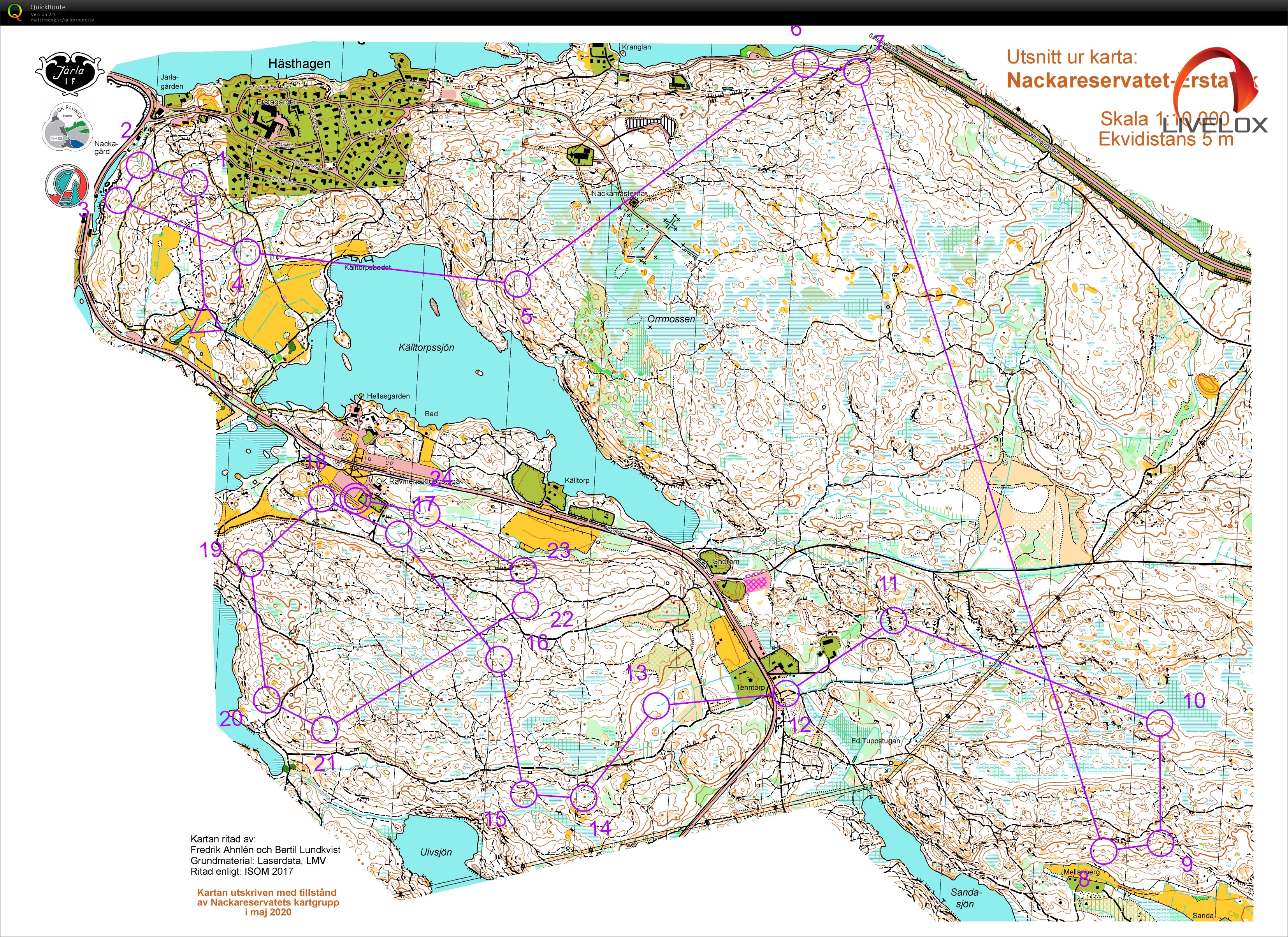 Långa natten 10-mila träning (långsträcka) (2020-06-02)