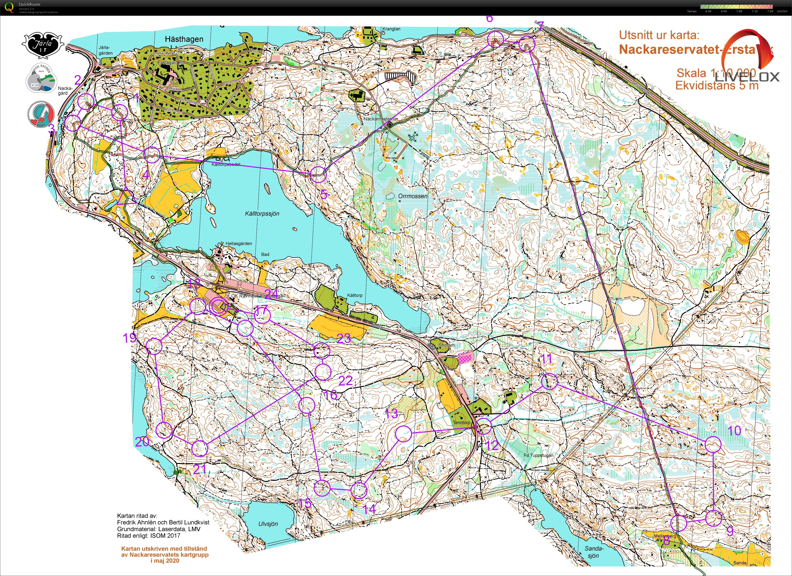 Långa natten 10-mila träning (långsträcka) (2020-06-02)